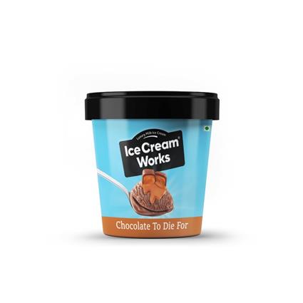 Ice Cream Works Ice Cream - Chocolate To Die For Tub, 100Ml