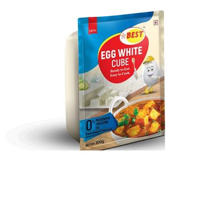 BEST EGG WHITE CUBE THERMO PACK 100G