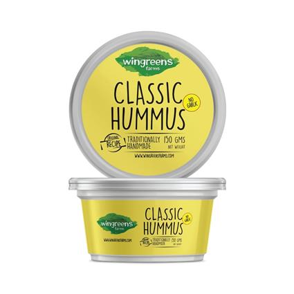 Wingreens Farms Classic Hummus Dip & Spread, 150 G