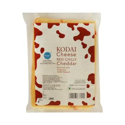 Kodai Cheese Cheddar Red Chilly 200G Pouch