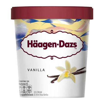 Haagen-Dazs Ice Cream - Vanilla Ice Cream Tub 473Ml