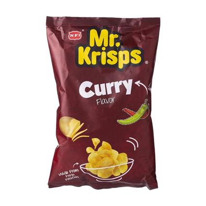 Mr Krispies Chips Curry 80Gm