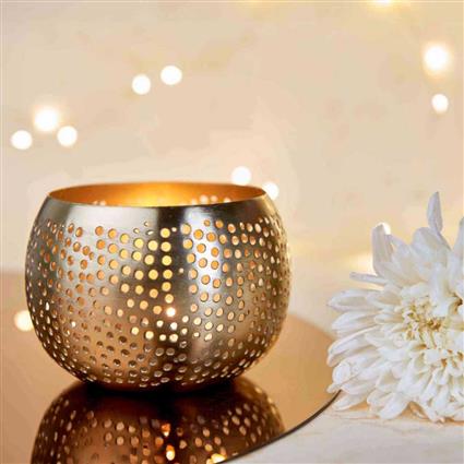 Cutwork Serenity T Light Holder Votive