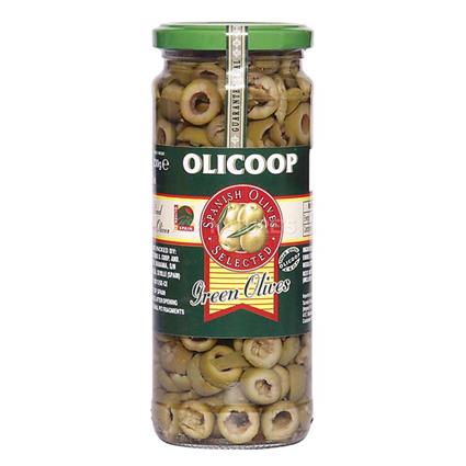 Olicoop Green Olives Slice 450G