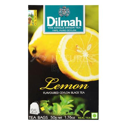 DILMAH CEYLON BLACK TEA LEMON FLV 50g