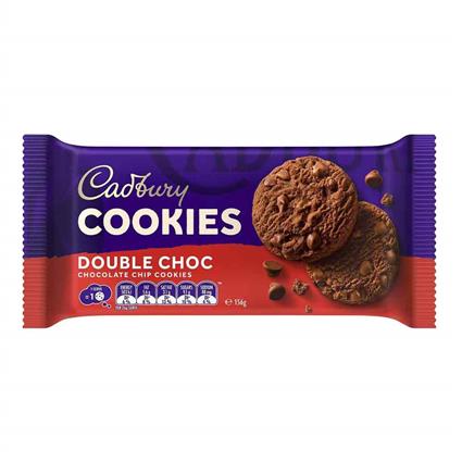 Cadbury Cookies Double Chocolate 156G