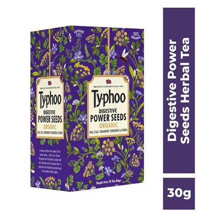 Typhoo Organic Powerseed Tea (20 Tea Bags)