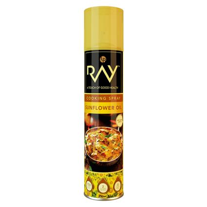 Lb Ray Cooking Spray Sunflower Oil 200Ml Bottle