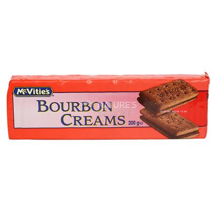 Mcvities Bourbon Cream Biscuits 200G