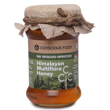 Conscious Food Himalayan Multi Flora Honey 200G Jar
