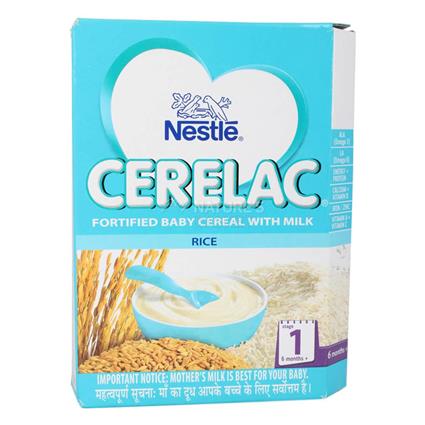 Nestle Cerelac Baby Cereal With Milk Rice Vegetables - From 8 Months 300 