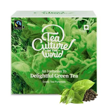 Tea Culture Of The World Green Tea Bag 40G Box(20 Tea Bags)