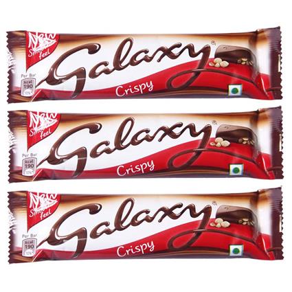 Galaxy Crispy Milk Chocolate Bar 20G