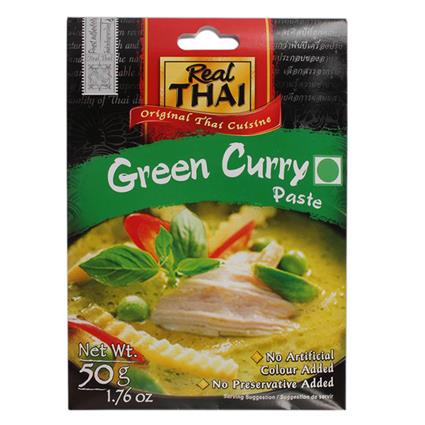 Real Thai Green Curry Paste 50G Pouch