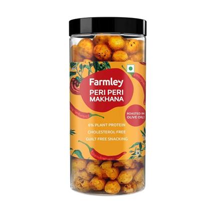 Farmley Peri Peri Roasted & Flavored Makhana Jar 180G Jar