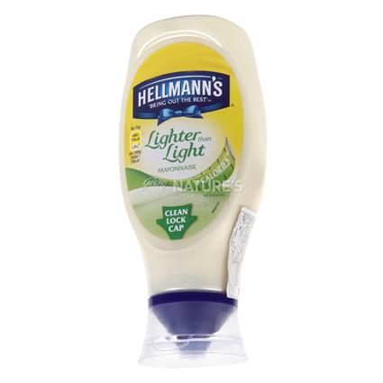 Hellmanns Mayonnaise Lighter Light Squeezy Bottle 430Ml