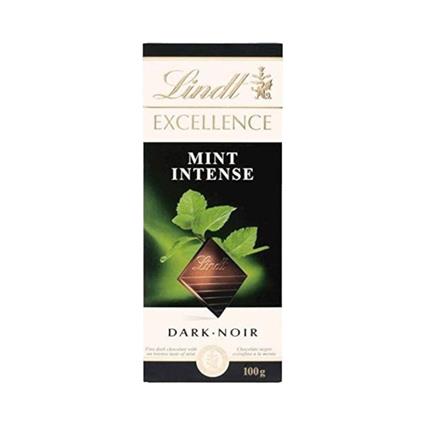 Lindt Excellence Mint Intense Dark Chocolate 100G