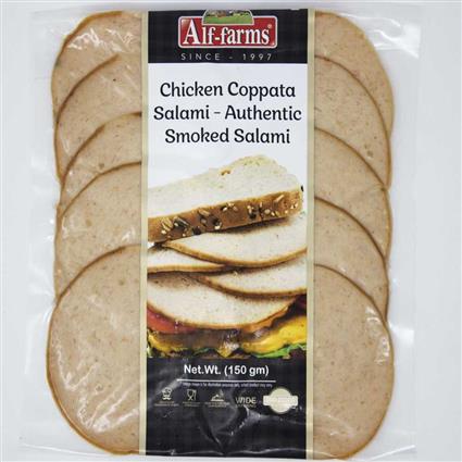 Alf Farms Coppata Chicken Plain Salami  150G Pack