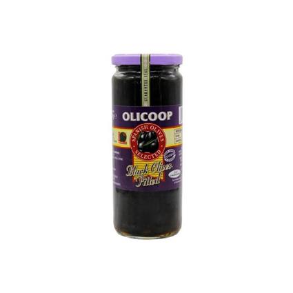 Olicoop Black Whole Oliveves 450G