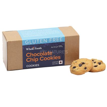 Chocochip Cookies  -  Gluten Free - Wholefood