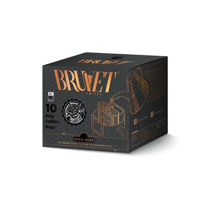 Bruvet Signature Blend Coffee, 100G Box