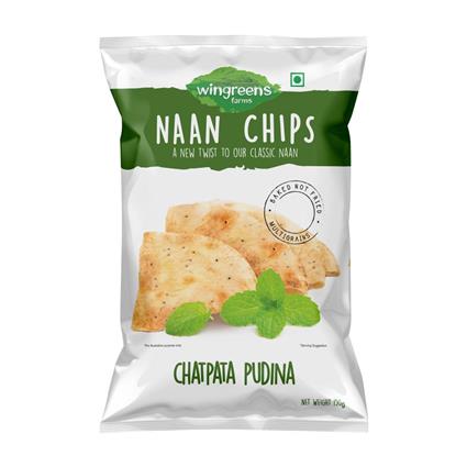 Wingreens Farms Naan Chips - Chatpata Pudina 150G