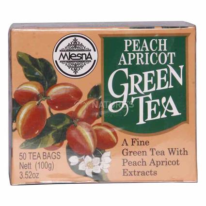 Green Tea  -  Peach & Apricot - Mlesna