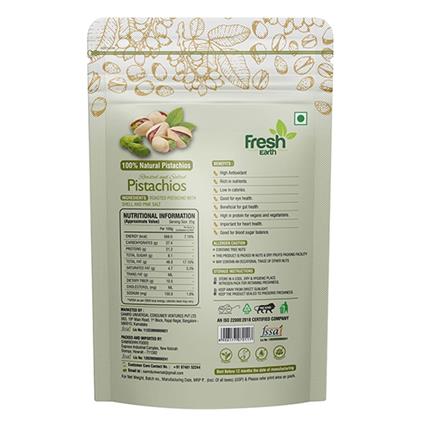 Fresh Earth Roasted And Salted Pistachios 180G