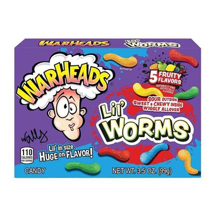 Warheads Lil Worms 99G