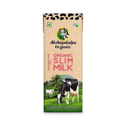 Akshayakalpa Organic Slim Milk Uht 200Ml