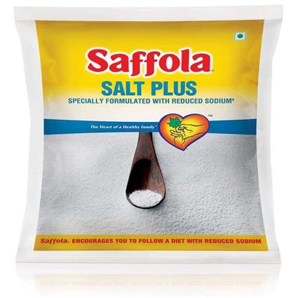 Saffola Salt Plus Less Sodium, 1Kg Pouch