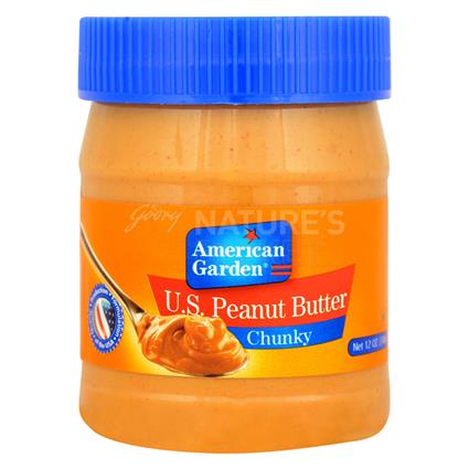 American Garden Chunky Peanut Butter, 340 Jar