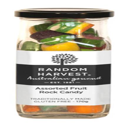 Random Harvest Assorted Fruit Rock Candy 170 Gm