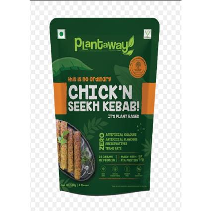 Plantaway Plant Based Chicken Seekh Kebab 160G