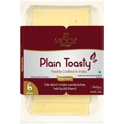 Mooz Plain Toasty Cheese Slice ,180G