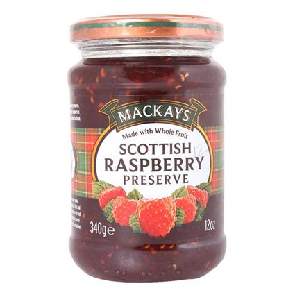 Mackays Scottish Raspberry Preserve 340G Jar