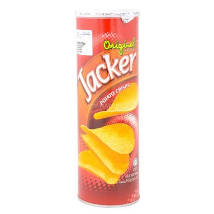 Jacker Potato Crisp Hot And Spicy, 160G Can