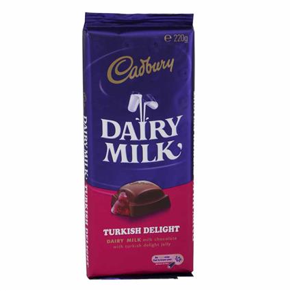 Dairy Milk Chocolate w/ Turkish Delight - Cadbury