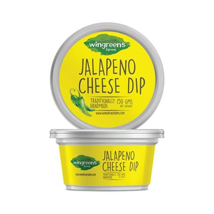Wingreens Farms Cheesy Jalapeno Sauce, 130G Tube