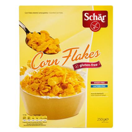 Schar Gluten Free  Corn Flakes, 250G Box