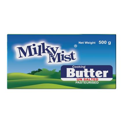 Milky Mist Cooking Butter Unsalted, 500G Carton