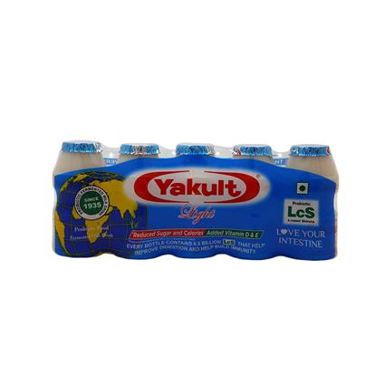 Yakult Light Probiotic Drink Pack, (5N X 65Ml)