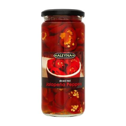 Aleyna Sliced Red Jalapeno Peppers 480G Jar