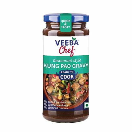 Veeba Chef Kung Pao Gravy 250G Bottle