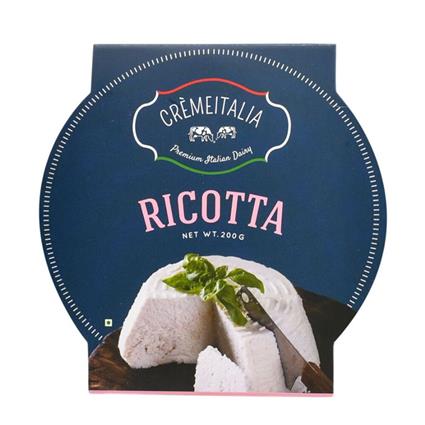 Cremeitalia Ricotta  Cheese, 200G Pack