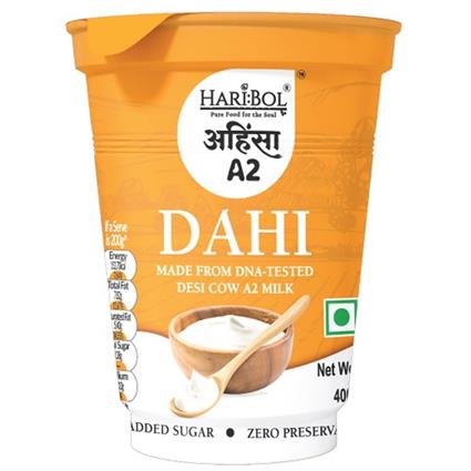 Haribol A2 Dahi Made From Desi Cow Milk, 400G