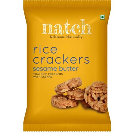 Natch Sesame Butter  Rice Crackers 25G