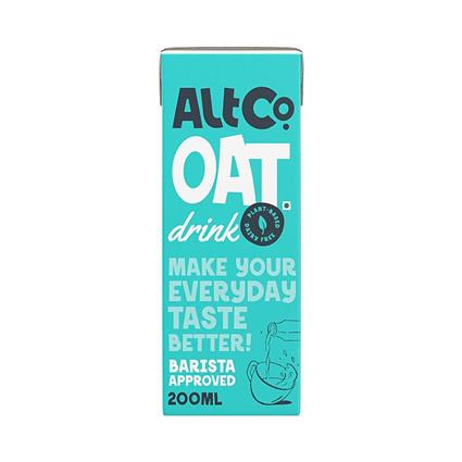 Alt Co. Oats Milk 200Ml Tetra Pack