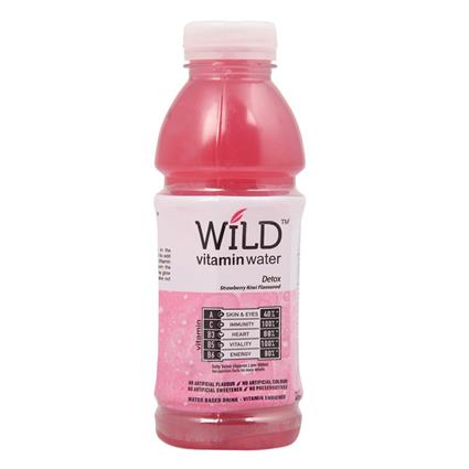 Wild Vitamin Strawberry Kiwi Drink, 400Ml Bottle