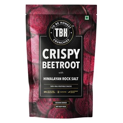 To Be Healthy Crispy Beetroot Chips Himalayan Rock Salt 70G